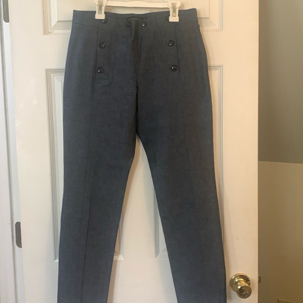 Banana Republic Sailor Trouser Jeans Nautical SZ 4